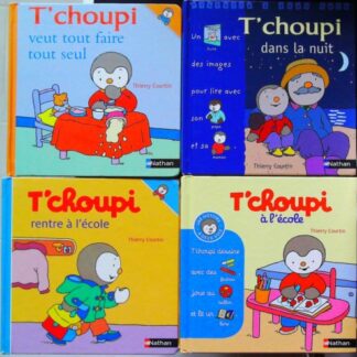 T'choupi veut tout faire tout seul-Lot de 4 livres