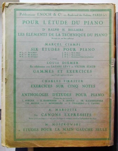 15 Etudes De Virtuosite Pour Piano Op.72. – Image 3