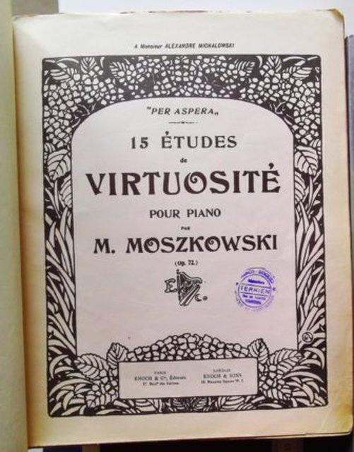 15 Etudes De Virtuosite Pour Piano Op.72. – Image 5