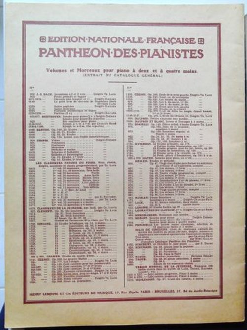 Etudes Et Preludes Pour Piano Livre N° 1 – Image 3