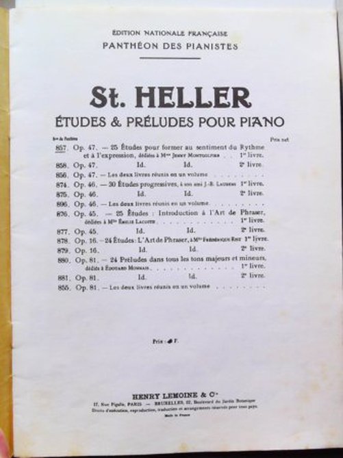 Etudes Et Preludes Pour Piano Livre N° 1 – Image 5