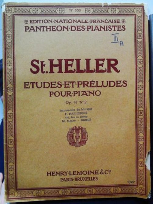 Etudes Et Preludes Pour Piano - Op.47 Livre N° 2 : N°858 : 25 Etudes Pour Former Au Sentiment Du Rythme Et A L'expression.
