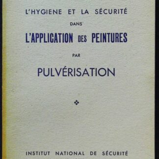 Hygiène et sécurité dans l'Xapplication des peintures par pulvérisation