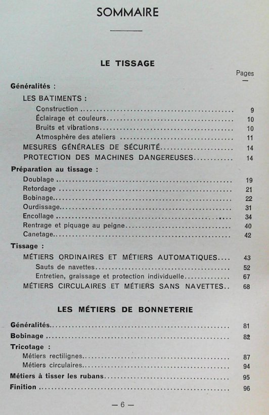 Hygiène et sécurité dans les industries textiles- Le tissage et bonneterie – Image 4