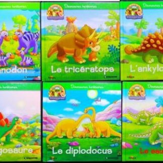 Le monde des dinosaures Dinosaures herbivores vol 1,6,8,20,24 et 30 (titres en description