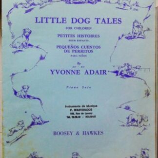 Little dog tales for children piano