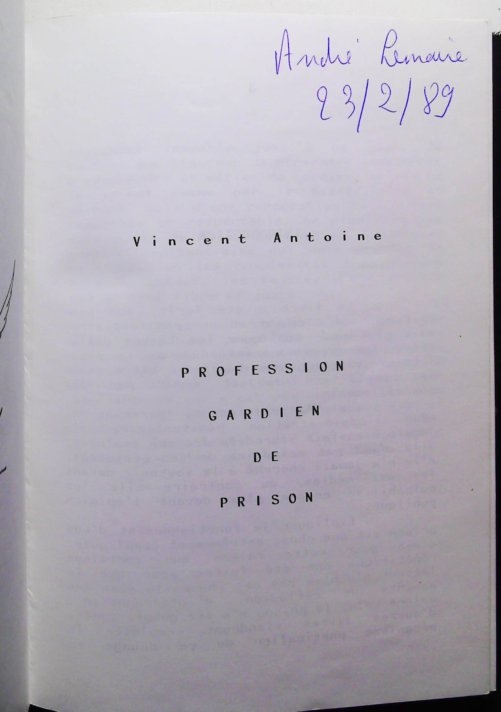 Profession, gardien de prison – Image 4