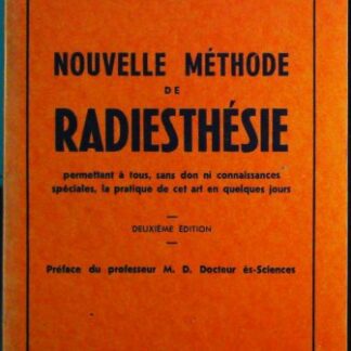 nouvelle méthode de radiesthésie