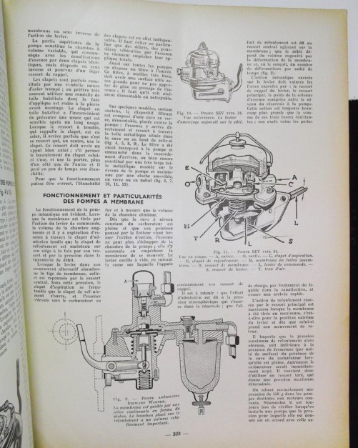 Revue Technique Automobile Peugeot 401 601 Pompe à essence – Image 5