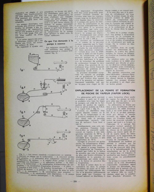 Revue Technique Automobile Peugeot 401 601 Pompe à essence – Image 6
