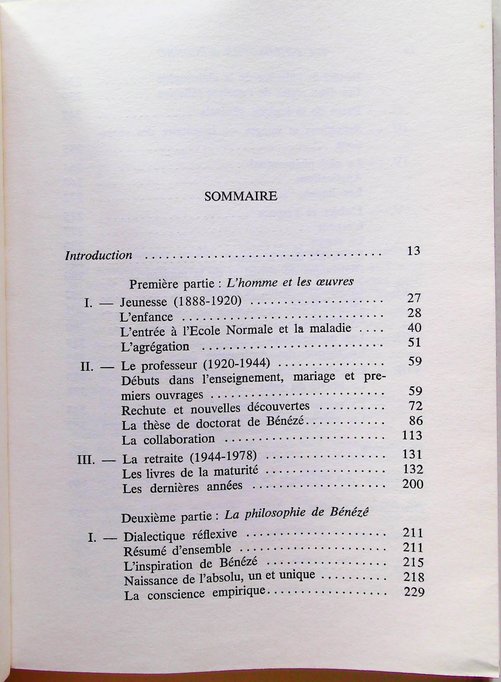 Un Philosophe méconnu, Georges Bénézé : 1888-1978 – Image 4