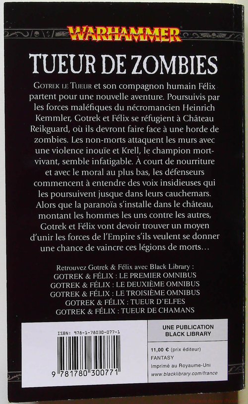 Gotrek et Félix, Tome 12 - Tueur de zombies - Nathan Long – Image 3