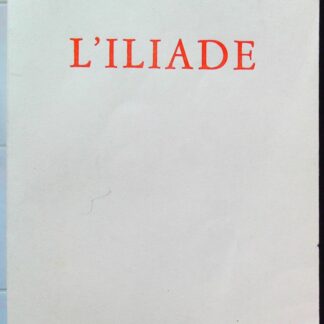 Homère- L’illiade