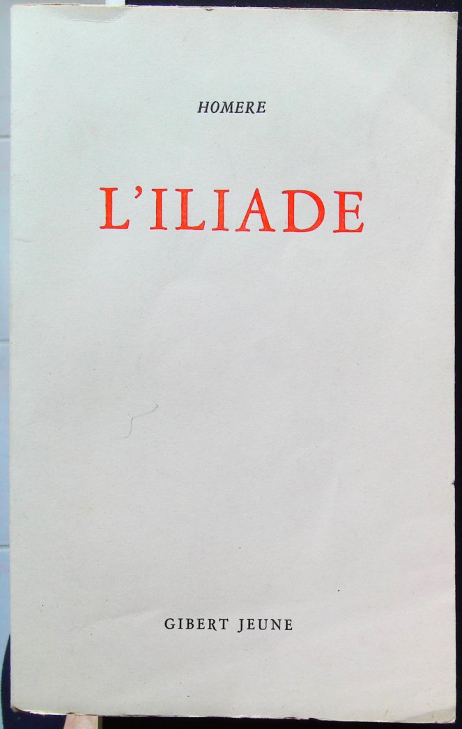 Homère- L’illiade