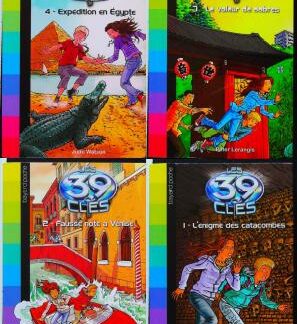 Les 39 Clés Tome 1 2 3 et 4 (Titres voir description)