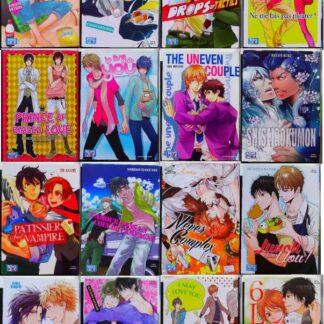 Lot de 16 Mangas Boys'>s Love (Titres en description)
