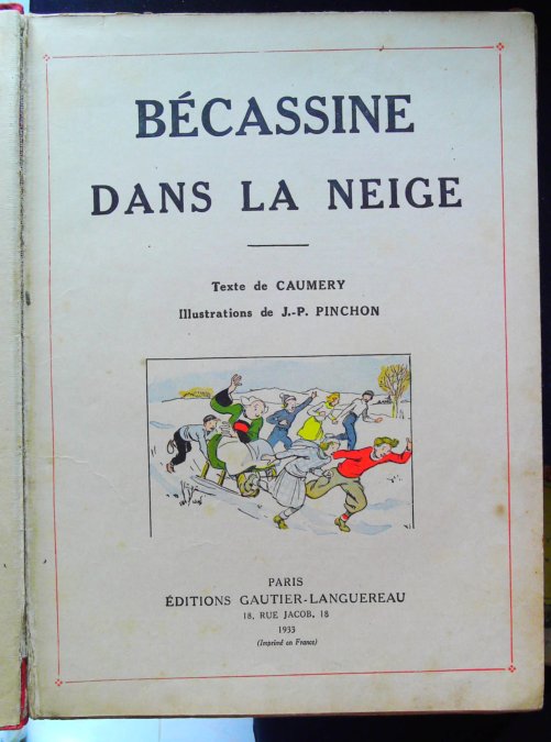 Becassine dans la neige edition 1933 – Image 4