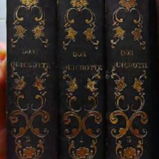 histoire de l'admirable Don Quichotte de la manche 3 volumes