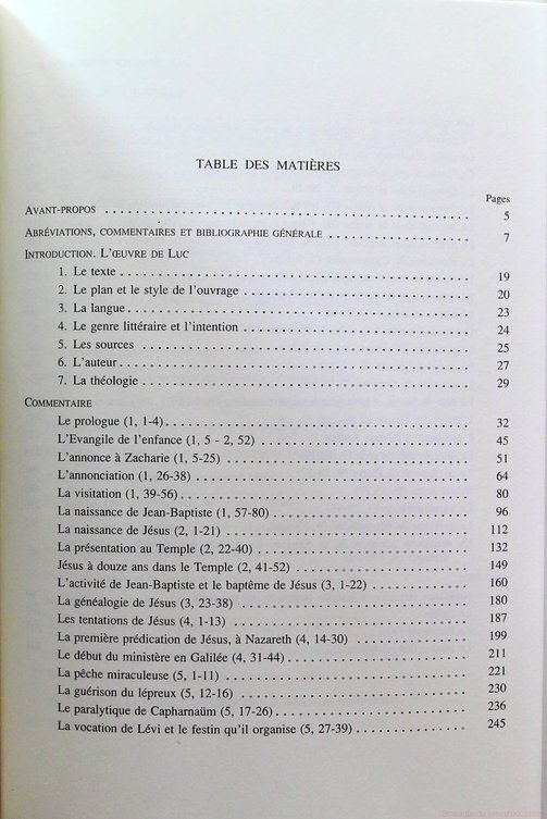 L''Evangile selon saint Luc, Tome 1 (1, 1-9) – Image 3