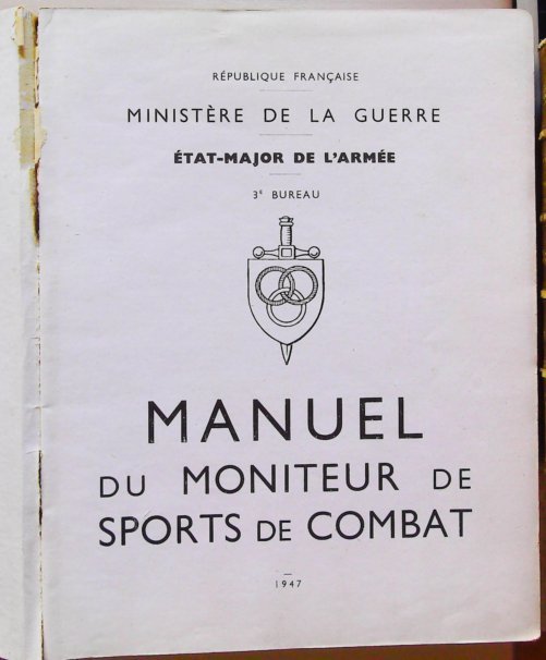 Manuel du moniteur de sports de combat 1947 – Image 3