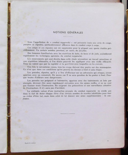 Manuel du moniteur de sports de combat 1947 – Image 4