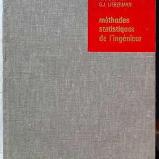 Méthodes statistiques de l'ingénieur