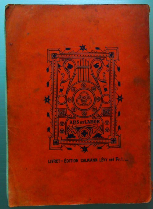 Opéra Comique Puccini La vie de Bohème Partition, chant et paroles 1898 – Image 6