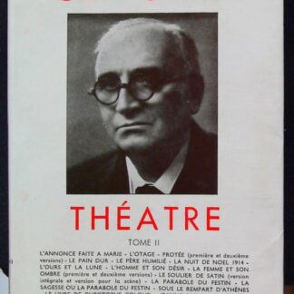 Paul Claudel Théatre (Tome 2)